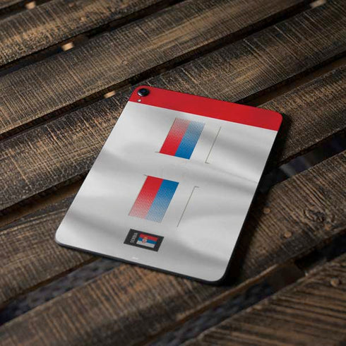 Serbia Soccer Flag Apple iPad Pro Skin